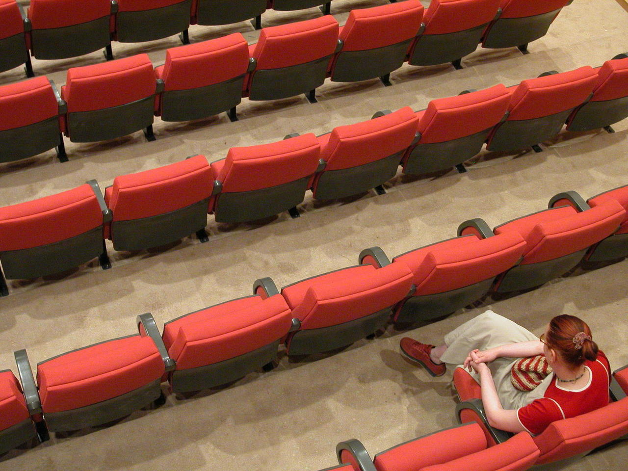 An empty theater