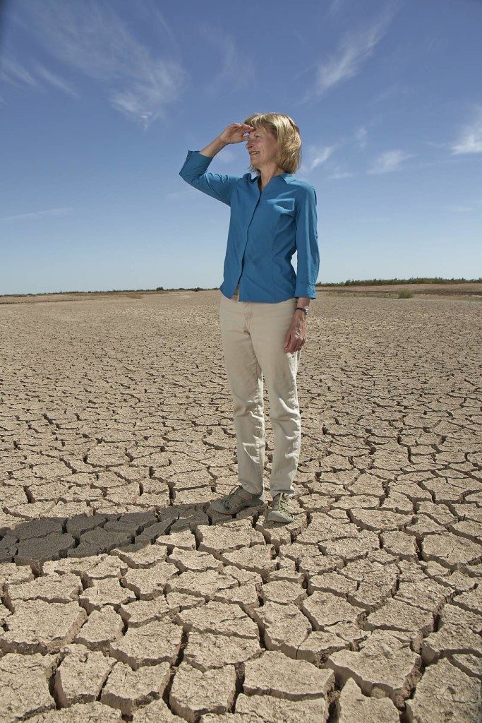 Sandra Postel and dry ground