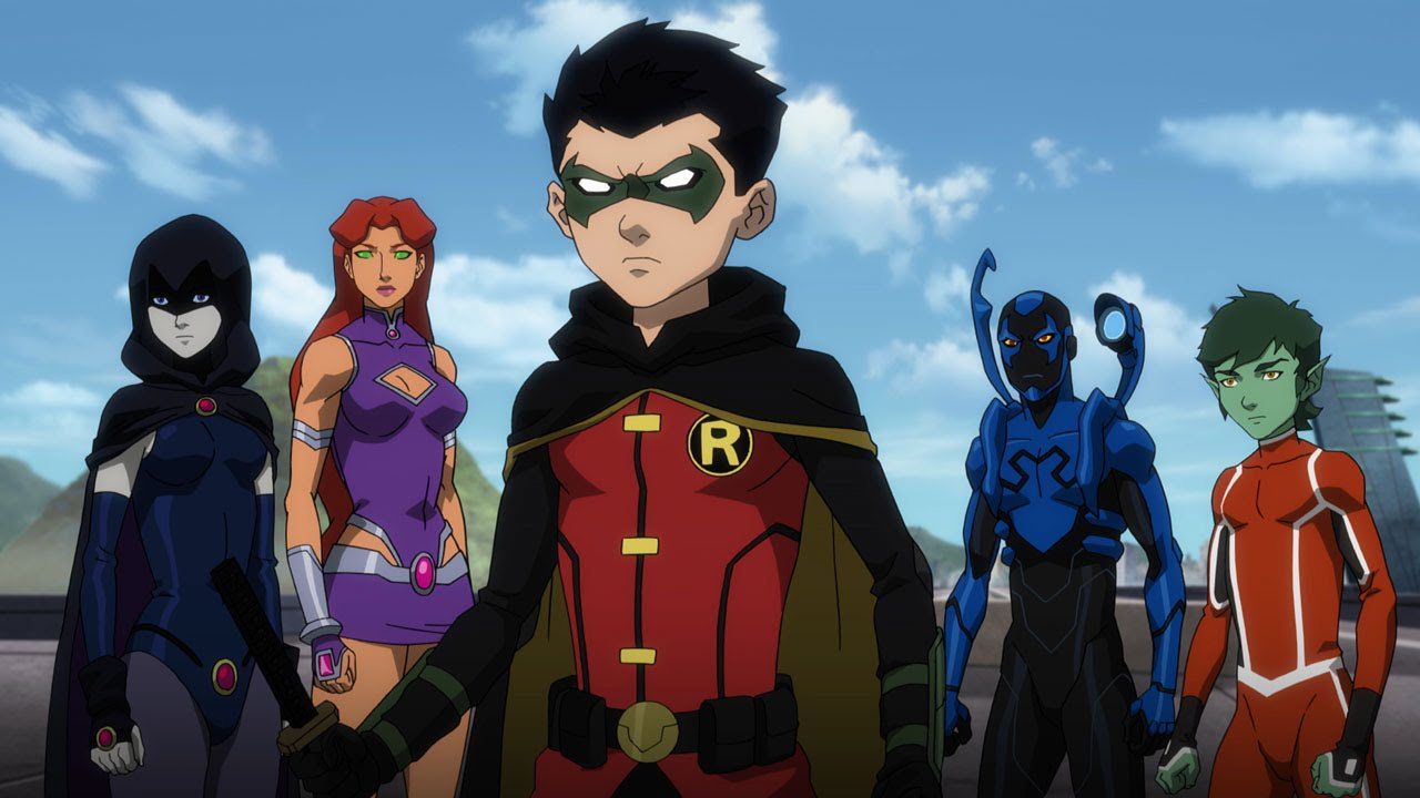 teen titans raven and trigon