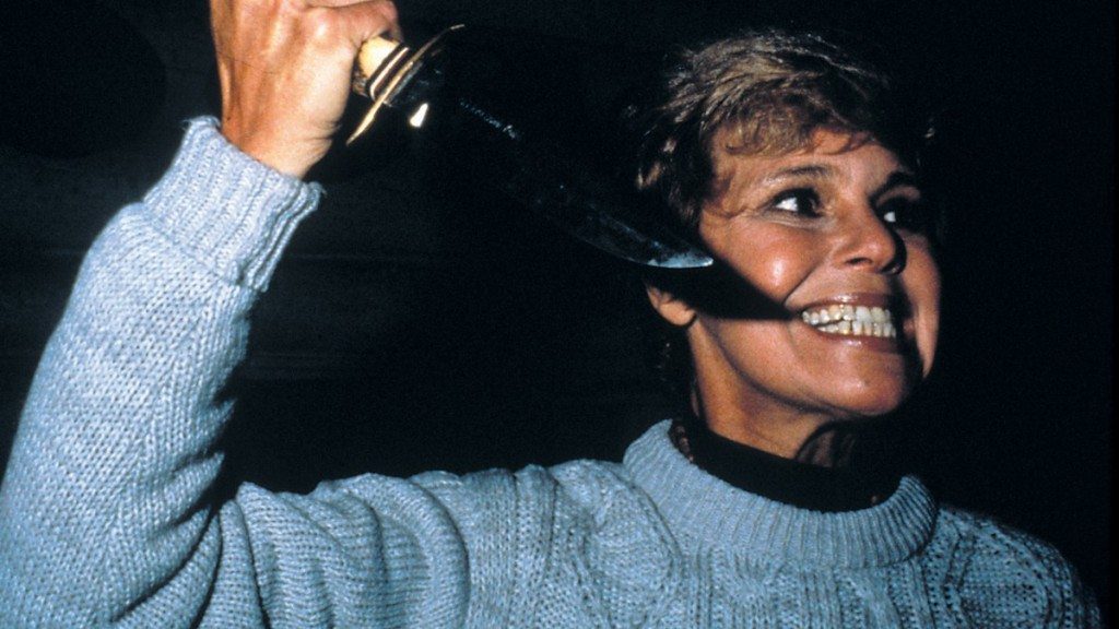 That Mrs. Voorhees is one mean mother. But she sure has a penchant for keeping tidy knife.