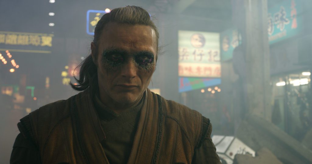 Marvel's DOCTOR STRANGE..Kaecilius (Mads Mikkelsen)..Photo Credit: Film Frame ..?2016 Marvel. All Rights Reserved.